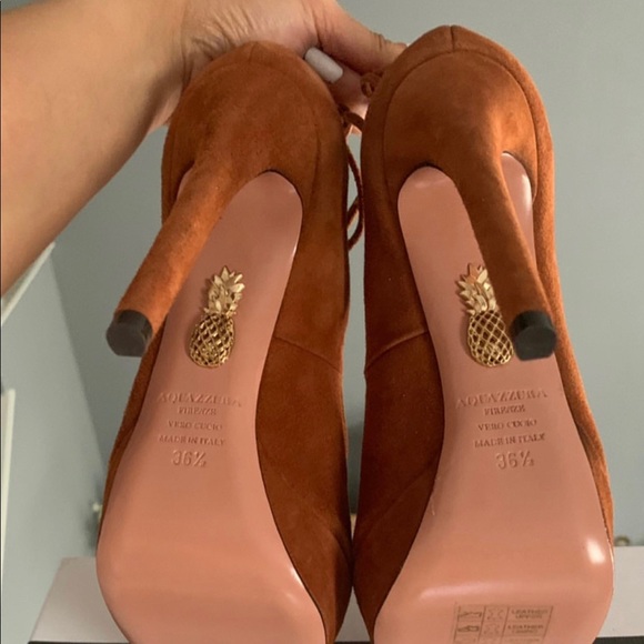 Aquazzura Plateau Lace Up Platform heels - Picture 3 of 3